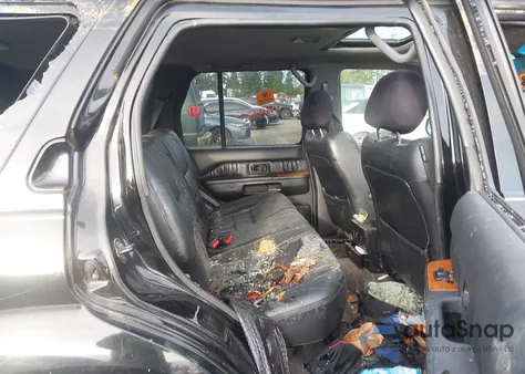 2001 Infiniti Qx4 Luxury z USA, uszkodzony, nr VIN JNRDR09Y21W211344